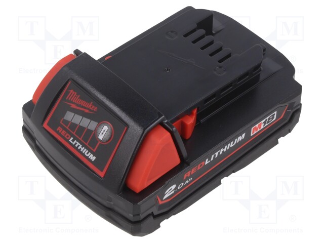 Re-battery: Li-Ion; MW-M12-18FC; 18V; 2000mAh; packs