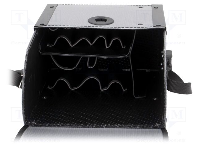 Bag: toolbag; 260x140x300mm; plastic,fiberglass; 10l