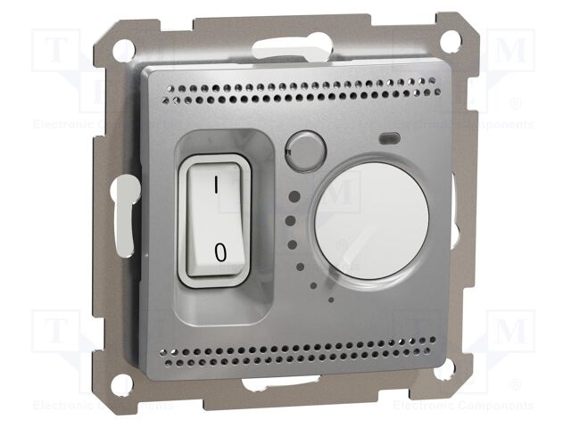 230VAC; IP20; plaster embedded,in mounting box; aluminium; 3600W