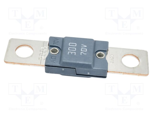 Fuse: fuse; 300A; 70VDC; automotive; 68mm; M8 screw; 68x16mm