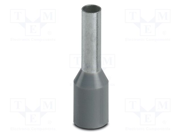 Tip: bootlace ferrule; insulated; copper; 2.5mm2; Bit len: 8mm