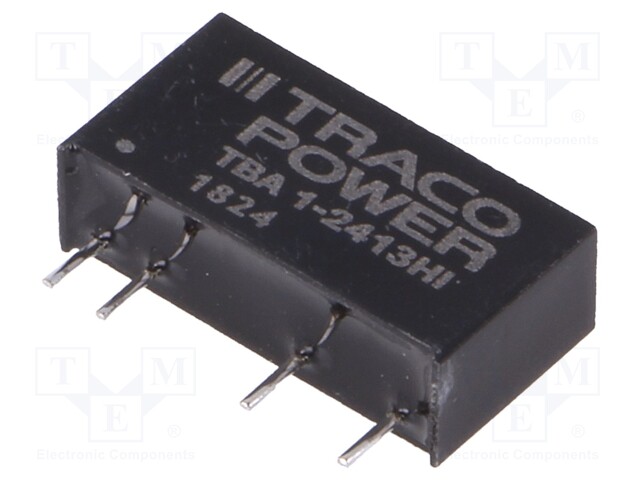 Converter: DC/DC; 1W; Uin: 21.6÷26.4V; Uout: 15VDC; Iout: 66mA; SIP7