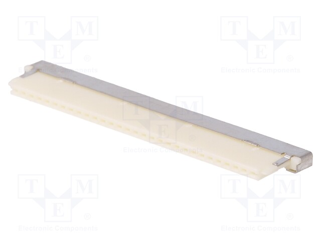 Plug; wire-board; female; DF19; 1mm; PIN: 30; w/o contacts; 100V