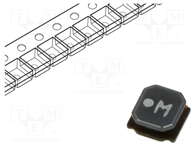 Inductor: wire; SMD; 15uH; Ioper: 850mA; R: 210mΩ; ±20%; NRS; 4x4mm