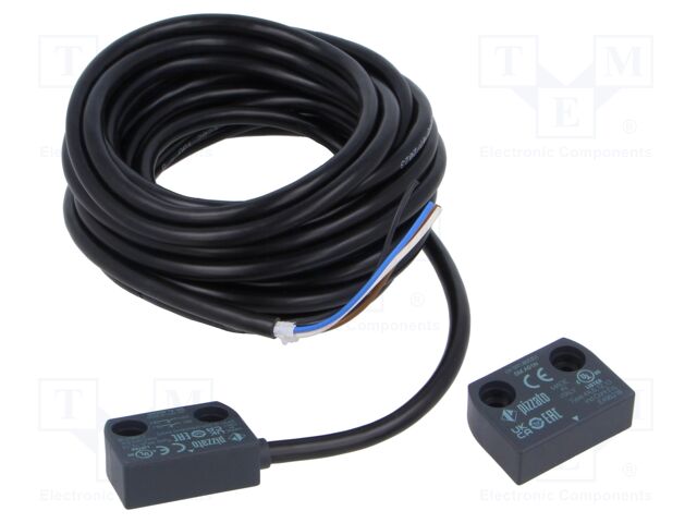 Safety switch: magnetic; SR-A; NC x2; IP67; plastic; -20÷80°C; 5mm