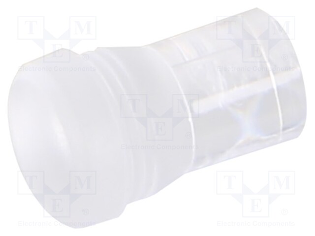 Fiber for LED; round; Ø5.2mm; Front: flat; straight; IP68