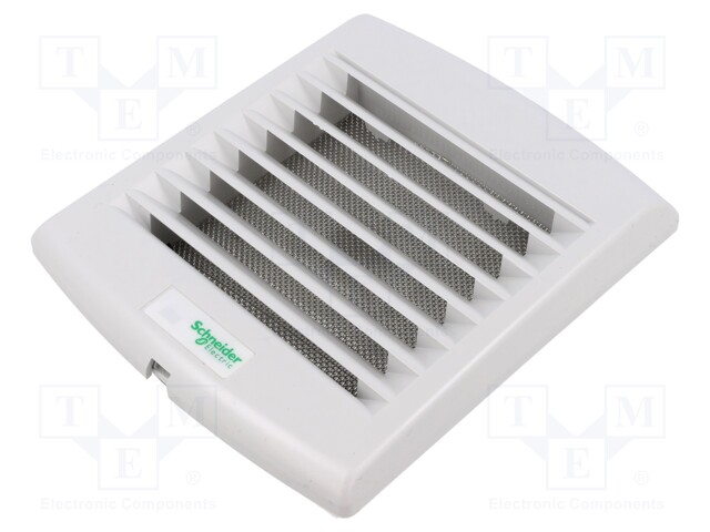Vent, Thermoplastic, Grey, Climasys Series Thermal Management Systems, 137 mm, 117 mm, 13 mm