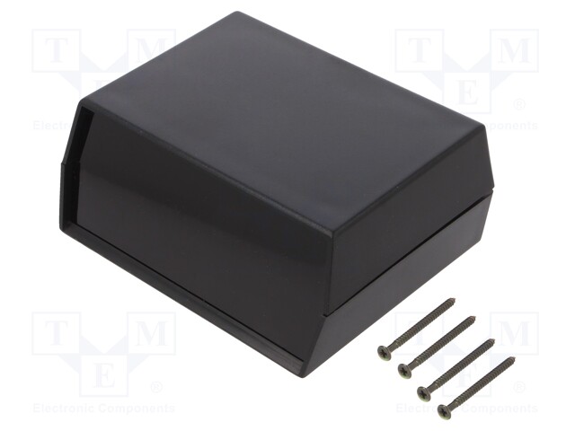 Enclosure: with panel; DIGITAL; X: 119mm; Y: 89mm; Z: 50mm; black