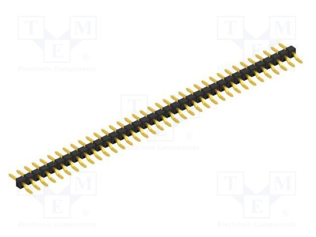 Connector: pin strips; pin header; male; PIN: 36; 2.54mm; SMT; 1x36