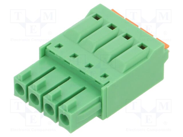 Connector: pluggable terminal block; plug; female; straight; 5.5A