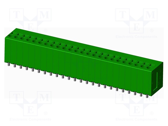 Connector: PCB terminal block; terminal; Plating: tinned; on PCBs
