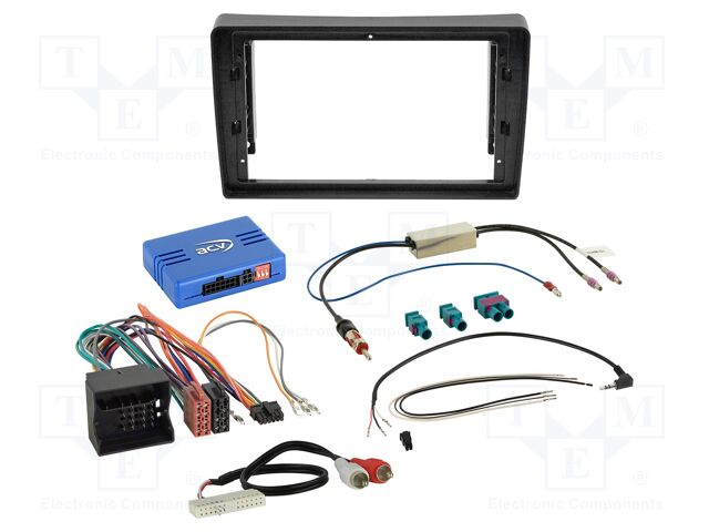 Adapter for control from steering wheel; VW; black; 9"