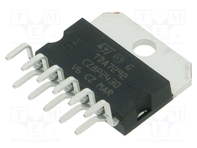 IC: audio amplifier; Pout: 40W; pop-and-click suppression,stereo
