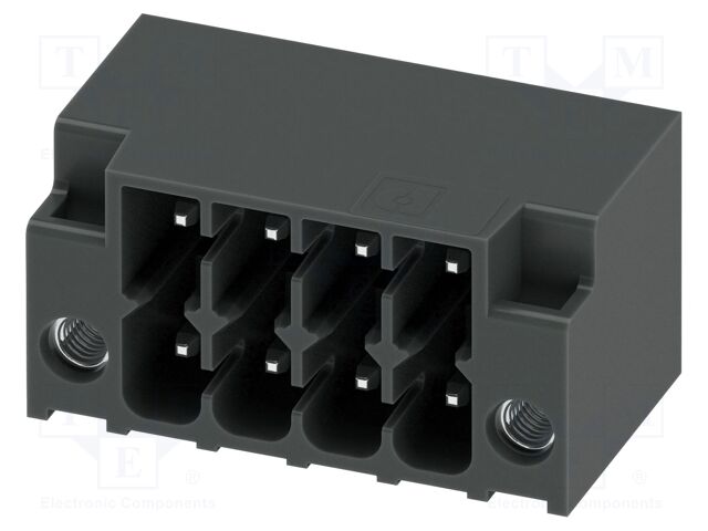 PCB headers, nominal cross section: 1.5 mm?, color: black, n