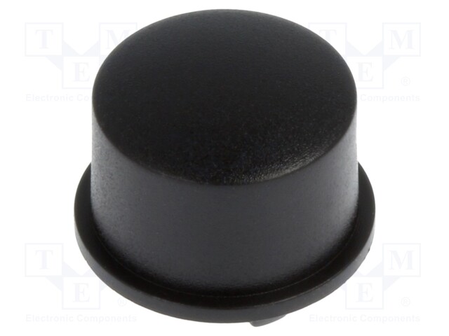 Button; round; black; Ø12mm; MEC5GSH935,MEC5GTH935; 5G; H: 6.7mm