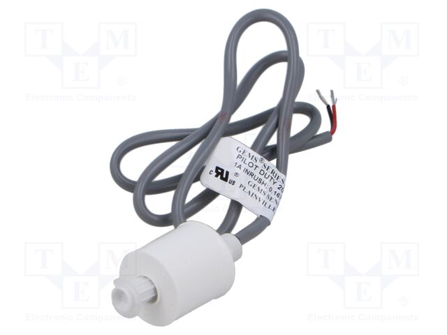 Sensor: liquid level; -40÷80°C; OUT: NO; Thread: G 1/8; max.3bar