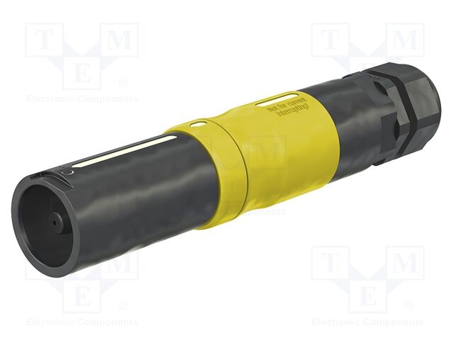 Connector: AC supply; screw terminal (AxiClamp); female; 10BV