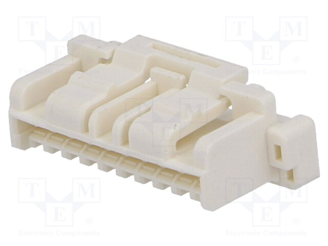 Plug; wire-board; female; CLIK-Mate; 1.5mm; PIN: 10; w/o contacts