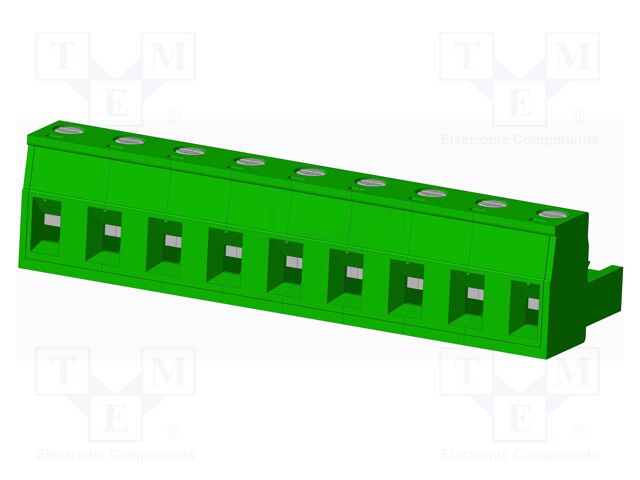 Connector: pluggable terminal block; plug; female; straight; 12A