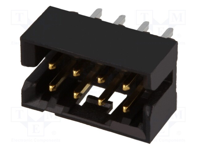Socket; wire-wire/PCB; male; Milli-Grid; 2mm; PIN: 8; THT; on PCBs