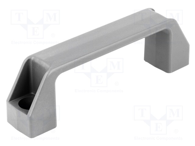 Handle; Mat: technopolymer (PA); grey; H: 41mm; L: 137mm; W: 26mm