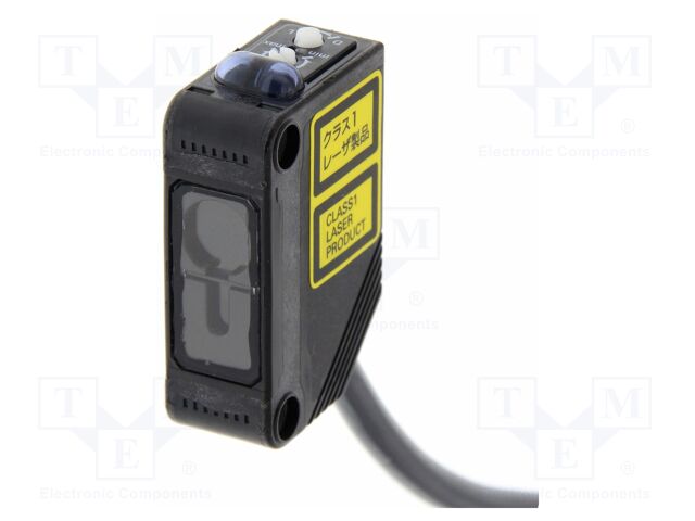 Sensor: photoelectric; diffuse-reflective