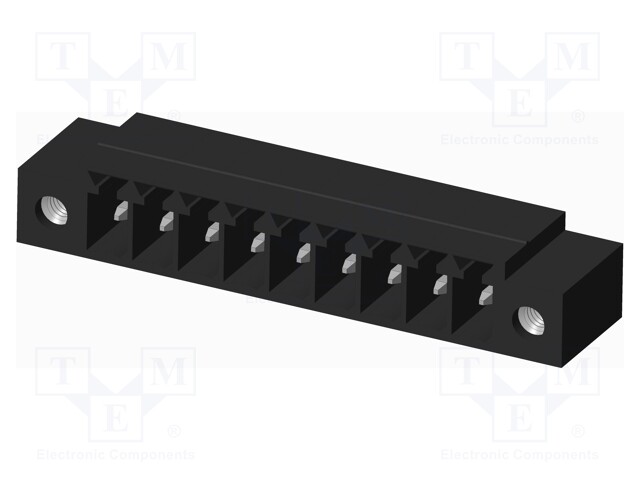 Connector: pluggable terminal block; socket; male; on PCBs