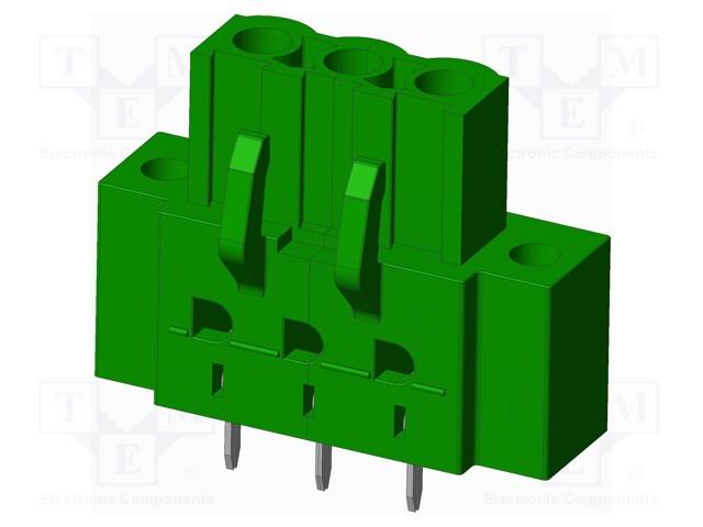 Connector: pluggable terminal block; socket; female; straight