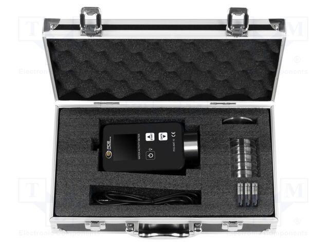 Meter: water activity; LCD; 0÷1aw; -10÷60°C; 147x75x53mm