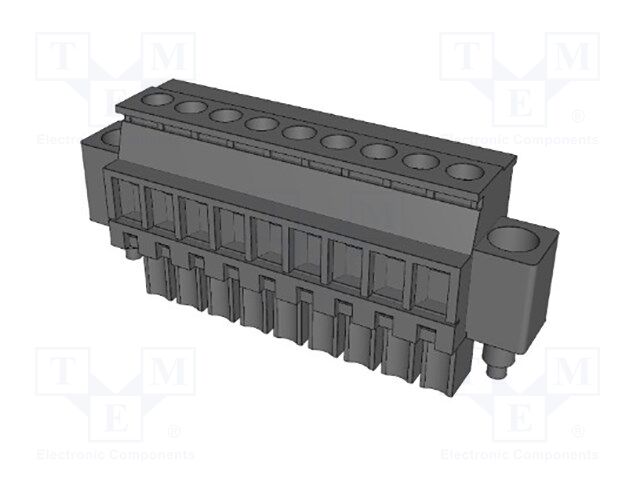 Pluggable terminal block