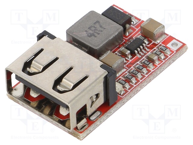 Converter: step down; Uout: 5V; Uin: 6÷24V; 3A; 94%; 26.4x15mm