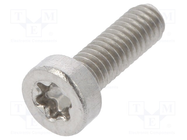 Screw; M2,5x8; Head: cheese head; Torx®; TX08; A2 stainless steel