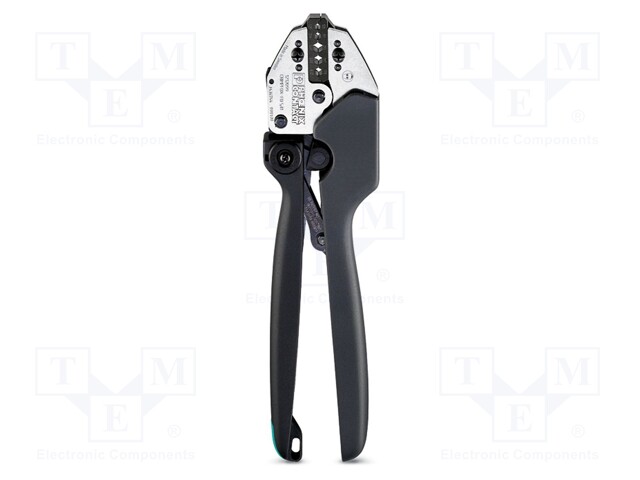 Tool: for crimping colaxial / RF connectors; 256mm
