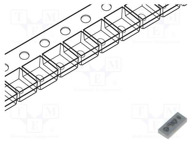Small Signal Schottky Diode, Single, 40 V, 1 A, 490 mV, 18 A, 150 °C