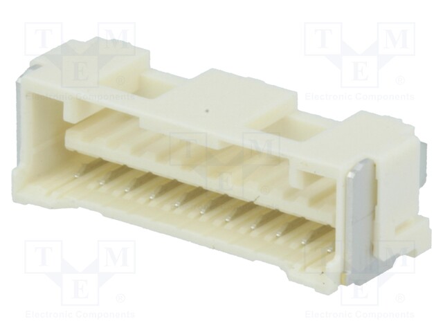 Socket; wire-board; male; CLIK-Mate; 1.5mm; PIN: 11; SMT; 2A; tinned