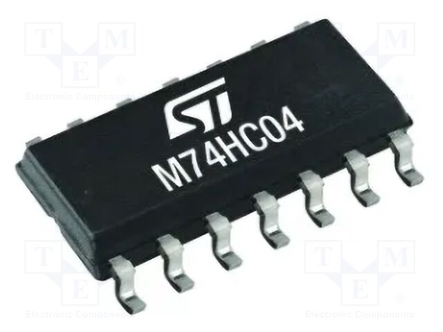 IC: digital; inverter; Ch: 6; IN: 1; CMOS; SMD; TSSOP14; HC; 2÷6VDC