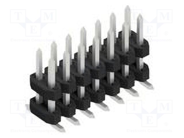 Connector: pin strips; pin header; male; PIN: 14; 2mm; SMT; 2x7; 100V