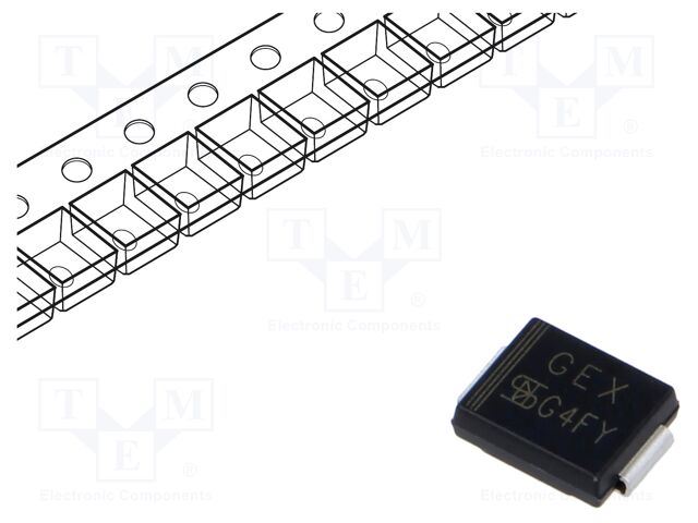 Diode: TVS; 1.5kW; 24.4÷26.9V; 44A; unidirectional; ±5%; reel,tape