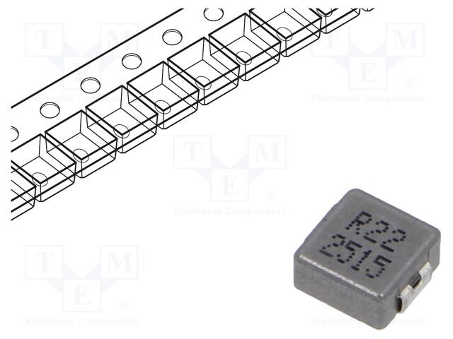 Inductor: wire; SMD; 220nH; ±20%; 7.1x6.6x2.8mm