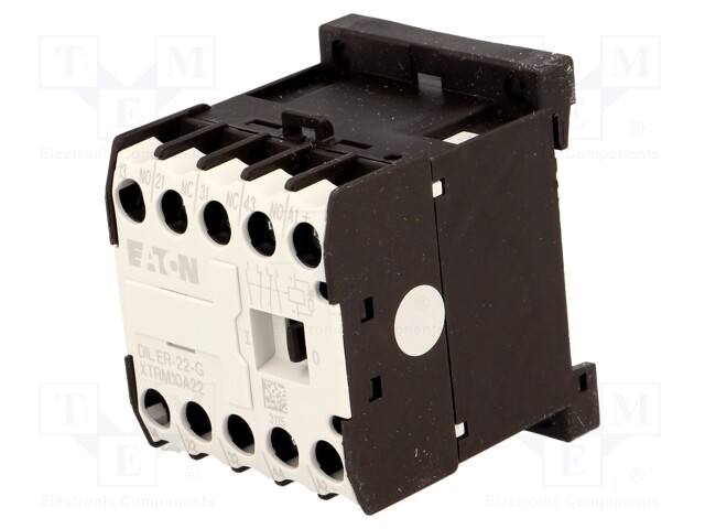 Contactor: 4-pole; NC x2 + NO x2; 110VAC; 6A; DIN,on panel; DILER