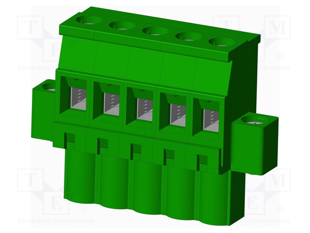 Connector: pluggable terminal block; plug; female; angled 90°