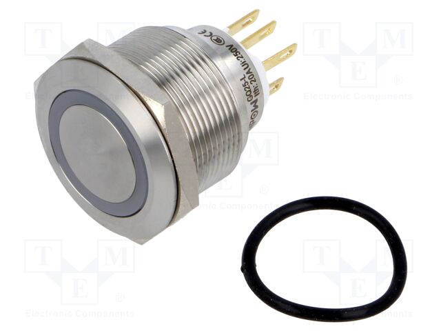 Switch: vandal resistant; Pos: 2; SPDT; 3A/220VAC; 5A/24VDC; IP65