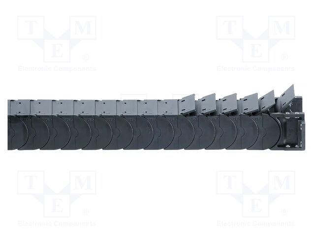 Cable chain; 68; Bend.rad: 200mm; L: 1008mm; Int.height: 45mm