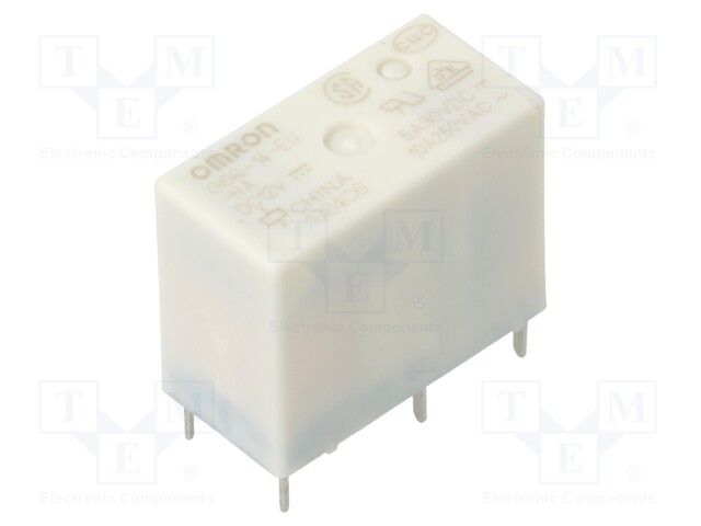 Relay: electromagnetic; SPDT; Ucoil: 12VDC; Icontacts max: 10A