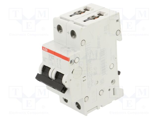 Circuit breaker; 400VAC; 400VDC; Inom: 10A; Poles: 2; Charact: Z