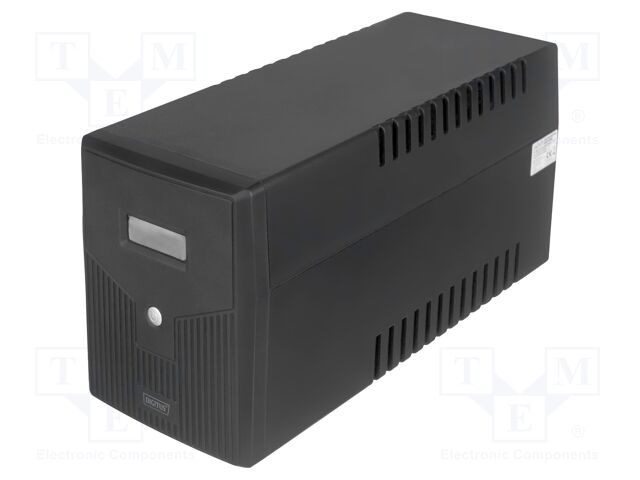 Power supply: UPS; 1200W; 2000VA; 230VAC; 198x158x380mm; 9Ah; 2÷6ms