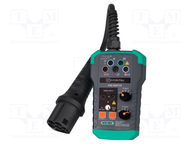 Meter: test adapter kit; Equipment: fuse,case; IP40; 250/430V