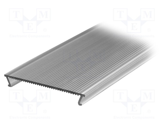 Cover for LED profiles; 2m; V: C10