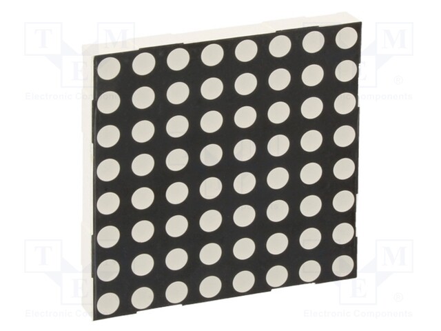 Display: LED; matrix; 8x8; blue; 15÷30mcd; anode; 60.2x60.2mm