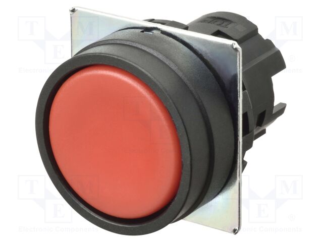 Switch: push-button; 22mm; Stabl.pos: 2; flat; Pos: 2